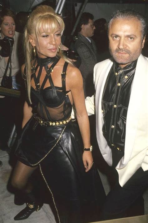 donatella versace 1990s|donatella versace most famous moments.